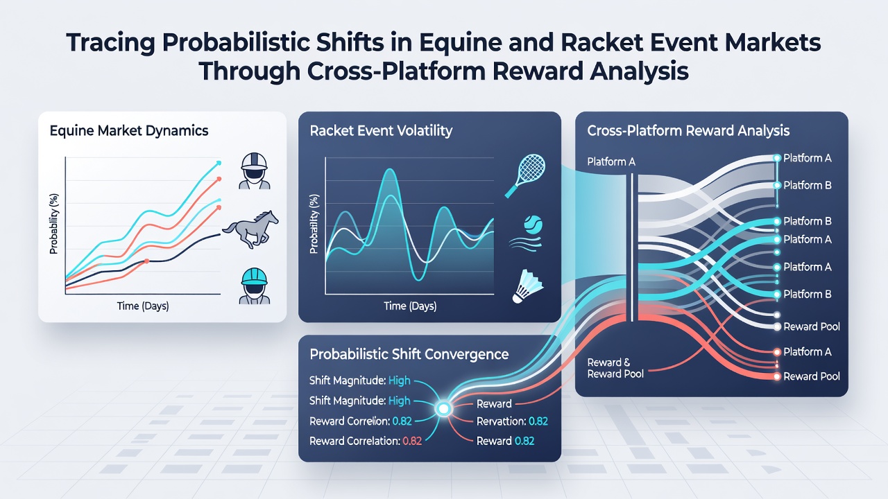 Cross-platform beloningsanalyse toegepast op racket sport markten met focus op probabilistische verschuivingen